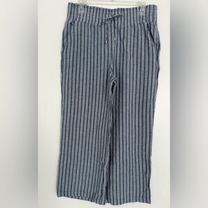 Striped Blue and White Pants